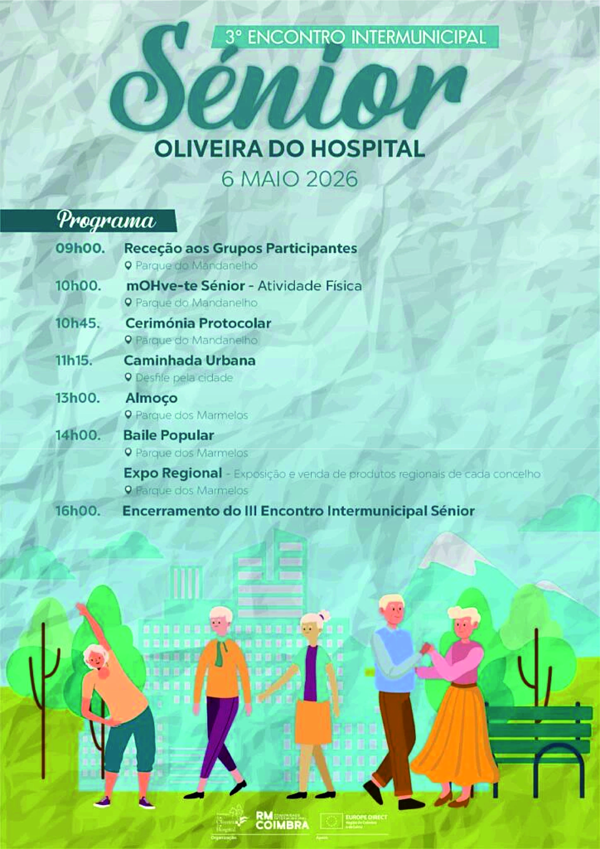 Penela participa no III Encontro Sénior da Comunidade Intermunicipal da Região de Coimbra