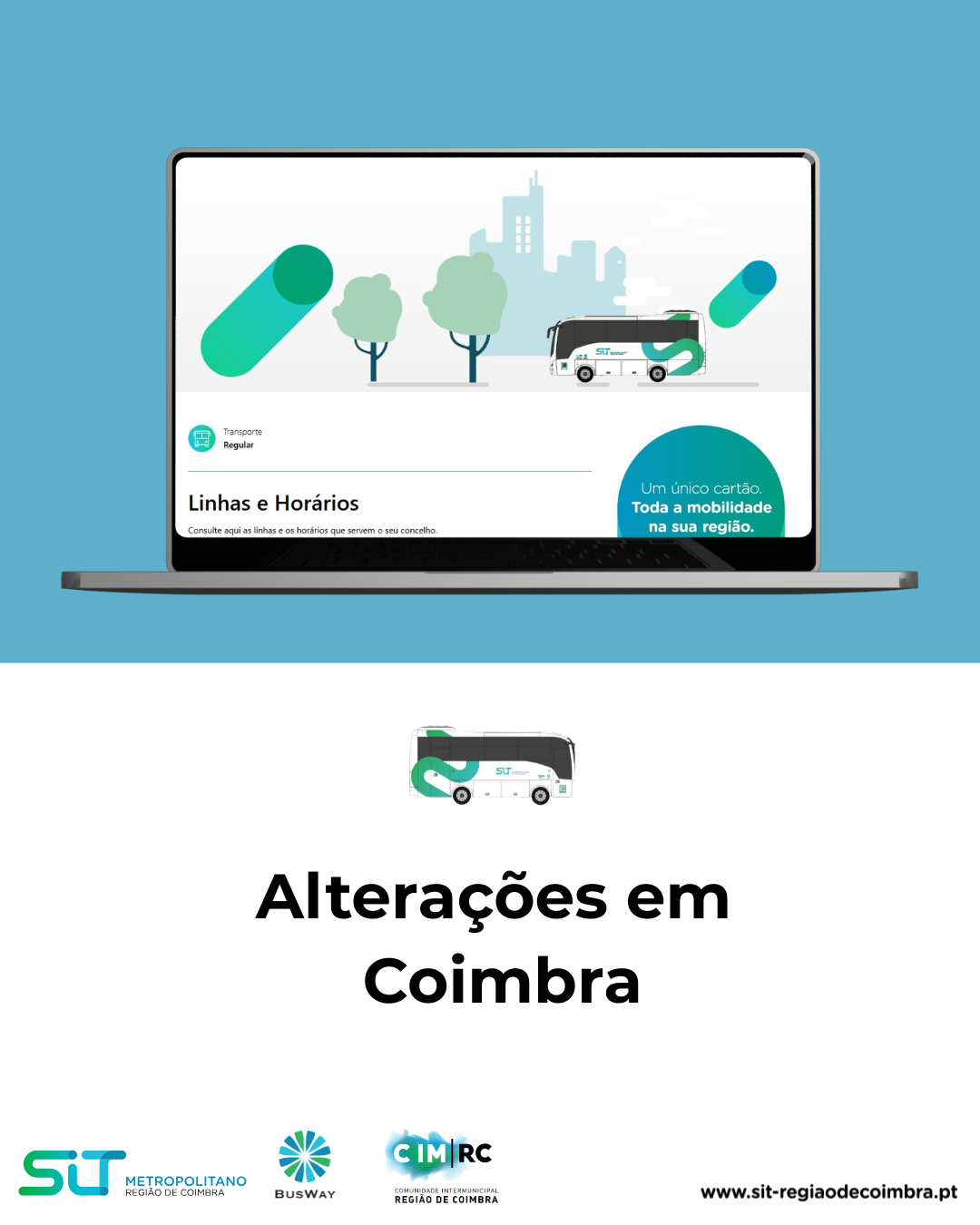 Alterações nas paragens do SIT Metropolitano a partir de 1 de setembro de 2025