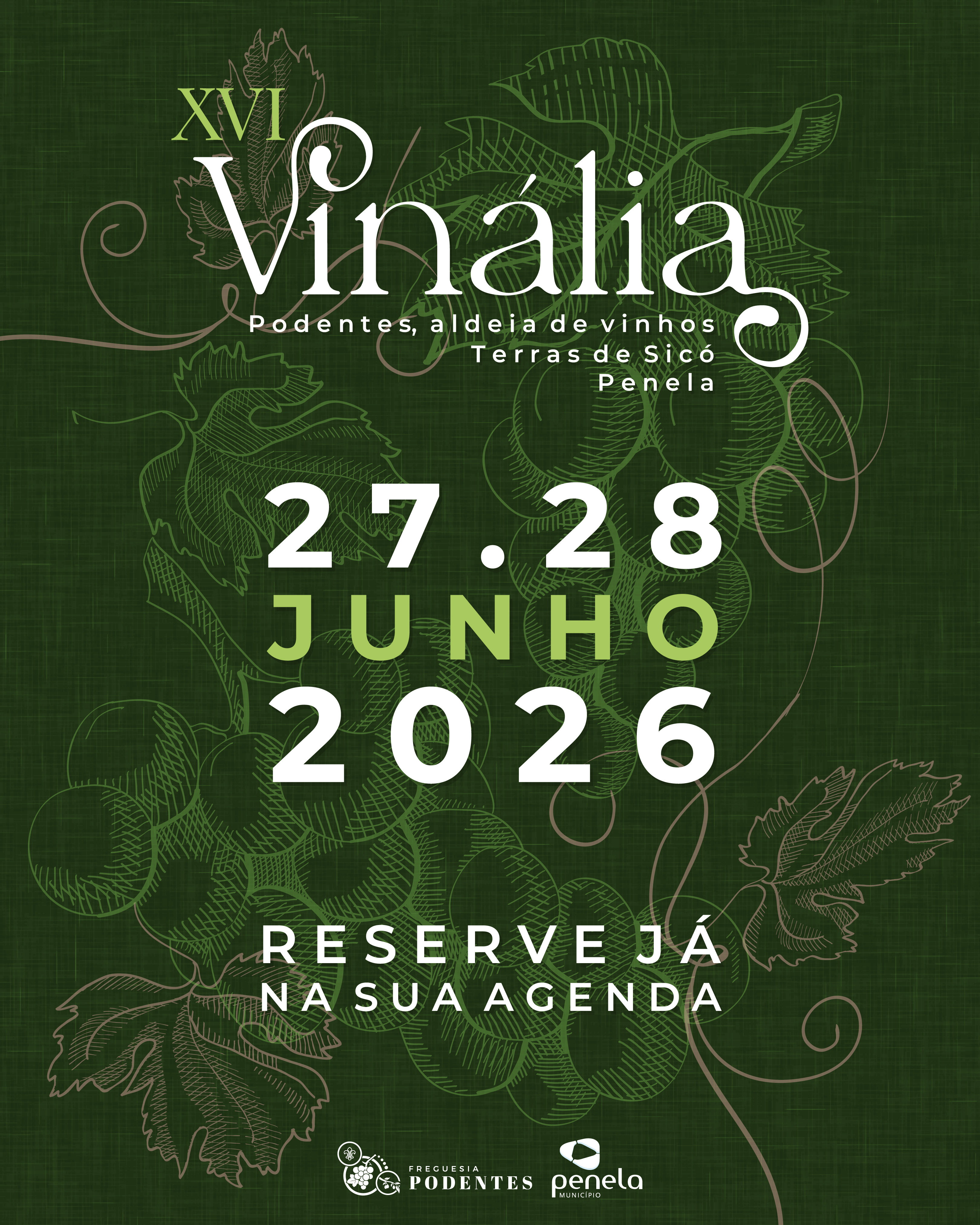 XVI Vinália celebra os vinhos, a gastronomia e as tradições das Terras de Sicó em Podentes