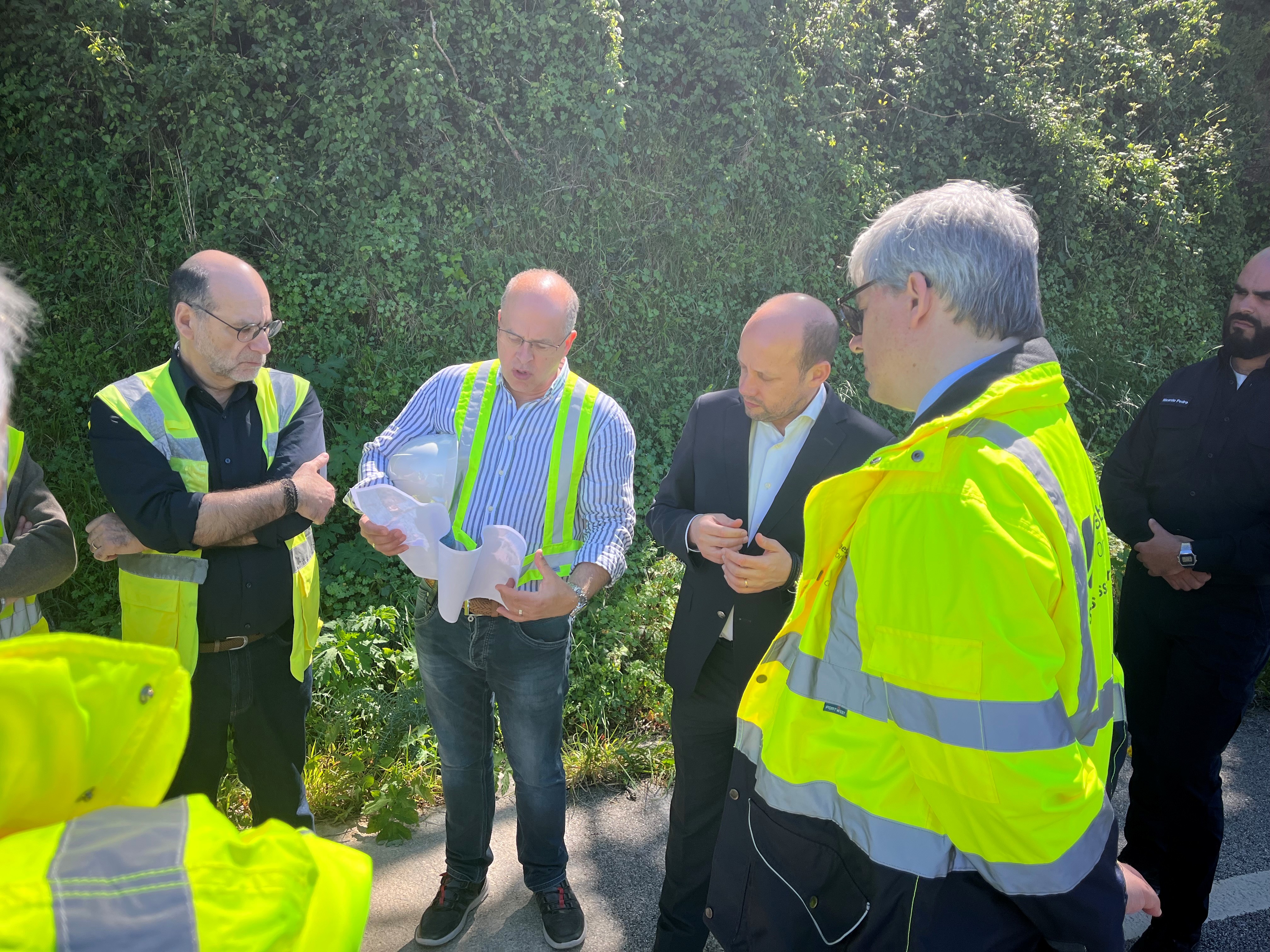 Câmara Municipal de Penela e Infraestruturas de Portugal reúnem para articular intervenção na EN347 / Ex IC3