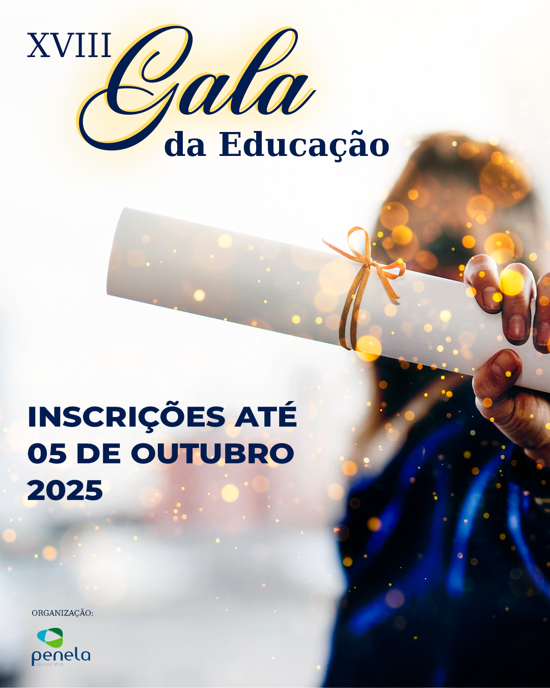 INSCRIÇÕES PARA A GALA DA EDUCAÇÃO 2025 ATÉ 05 DE OUTUBRO
